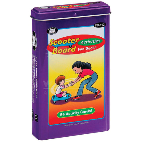 Fun Deck - Scooter Board Activities Activities include upper body and core strength, motor planning, visual perceptual skills, fine motor skills, and sensory input Ireland