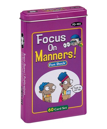 Fun Deck - Focus On Manners