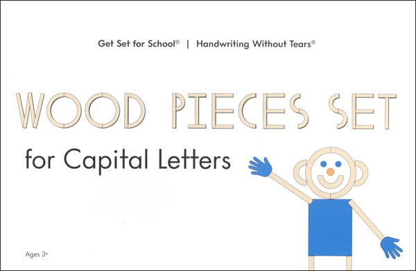 Capital Letters - Wood Pieces Set - Handwriting Without Tears Programme