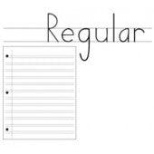 Paper: Grades 2 & 3 - Regular Ream (100 Sheets) - Handwriting Without Tears Programme