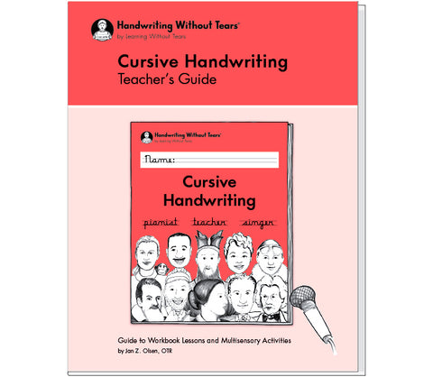 Teacher's Guide - 3rd Grade (Cursive Handwriting) - Handwriting Without Tears Programme - OLD EDITION
