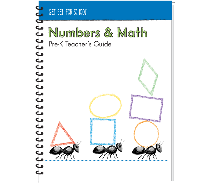 Teacher's Guide - Numbers & Math Pre-Kindergarten  - Handwriting Without Tears Programme
