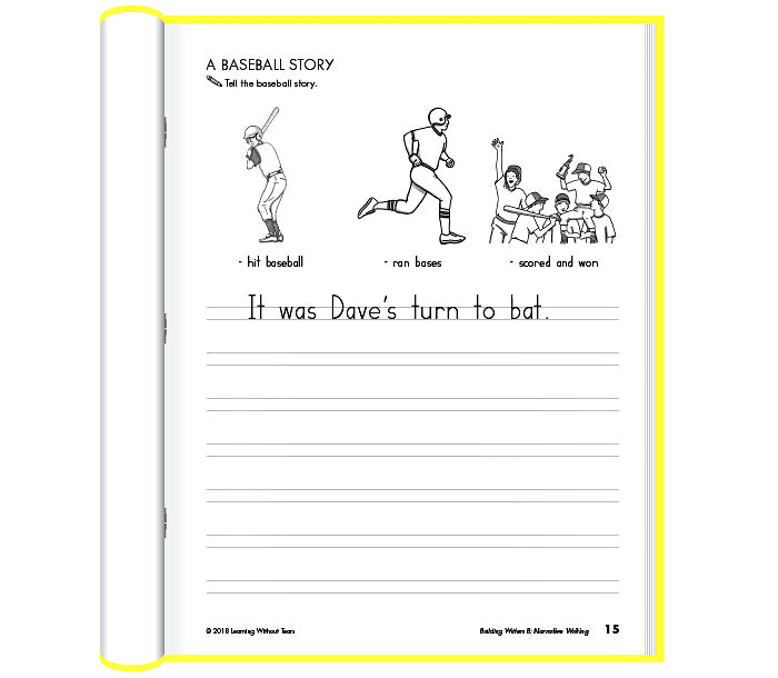 Student Workbook - Building Writers 1st Year