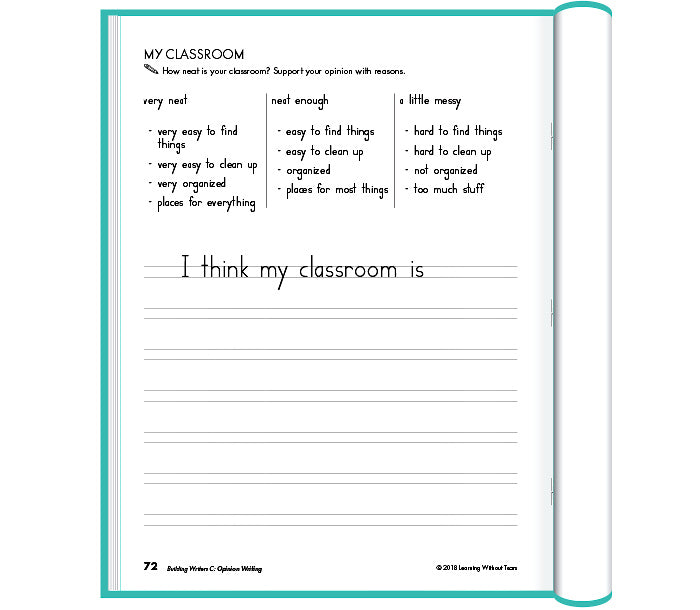 Student Workbook - Building Writers 2nd Year  Handwriting Without Tears Programme