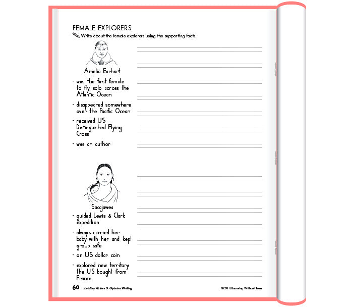 Student Workbook - Building Writers 3rd Year