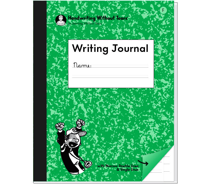 Writing Journal F 5th Year   Handwriting without tears programme