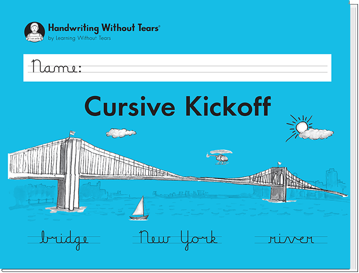 Student Workbook - Cursive Kickoff 2nd Grade - Handwriting Without Tears Programme