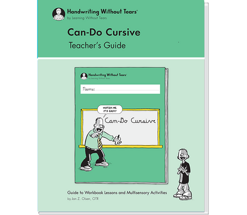 Teacher's Guide - Can-Do Cursive 5th Grade - Handwriting Without Tears Programme - OLD EDITION
