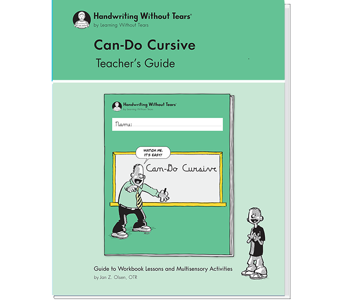 Teacher's Guide - Can-Do Cursive 5th Grade - Handwriting Without Tears Programme
