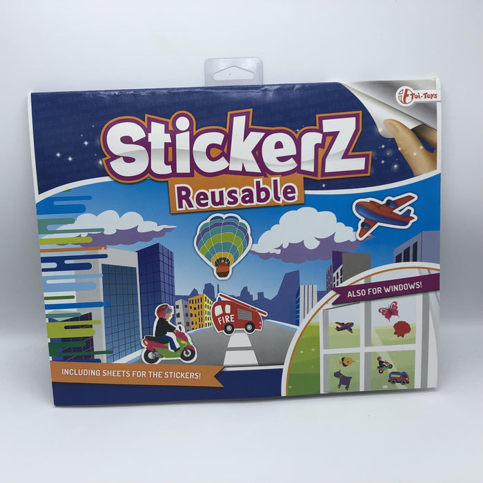 Stickerz Reusable Stickerbook - Vehicles