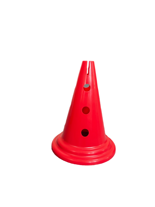 Cone with Holes - Red - CURRENTLY UNAVAILABLE