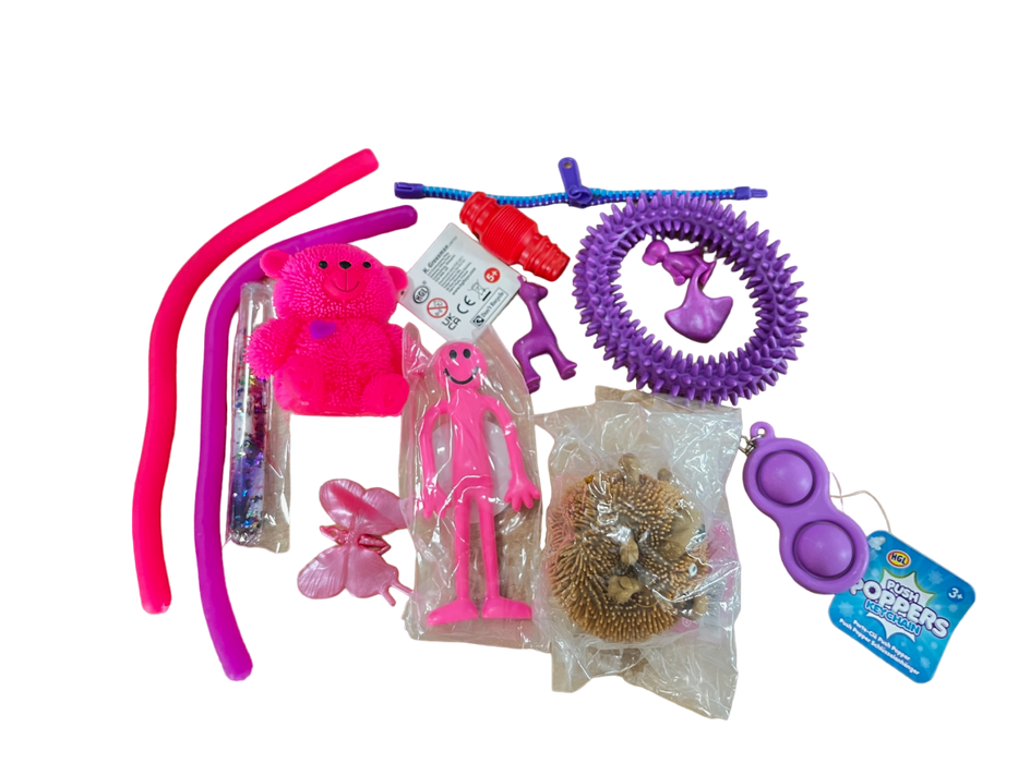 Thinking Toys Pink-Purple Fidget Kit (Primary 5+ Years)