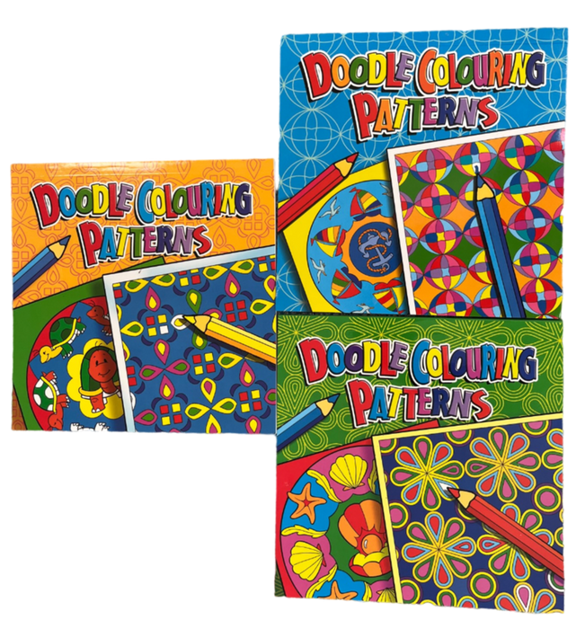 Doodle Colouring Pattern Book