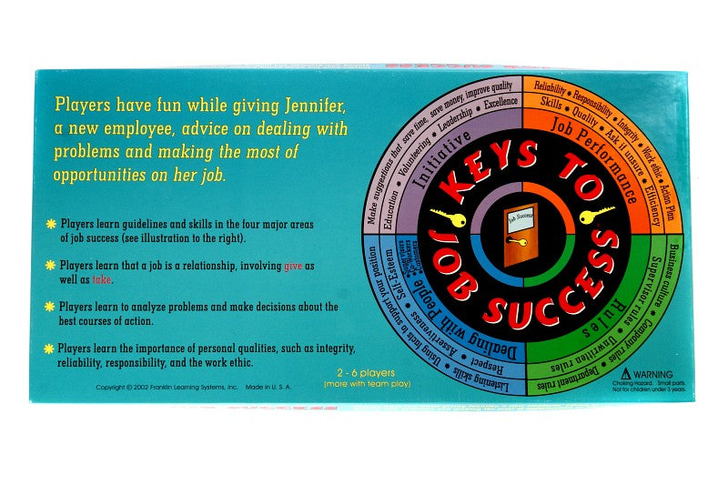Keys to Job Success Game — Thinking Toys