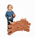 Life Size Building Bricks - 25 pc Set - 20x9.5x6.5 cm Bricks.The most realistic brick on the market, they have authentic holes through the bricks and are easy for small hands to transport around your setting.