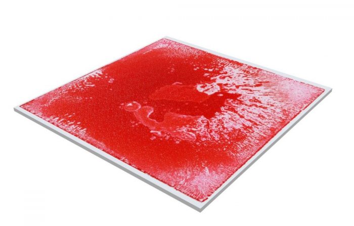 Liquid Floor Tile - Red - 50 x 50 cm