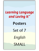 Learning Language & Loving It Posters - Set of 7