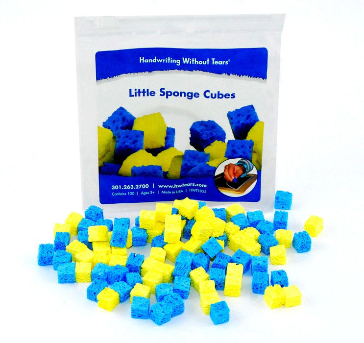 Little Sponge Cubes - Handwriting Without Tears Programme