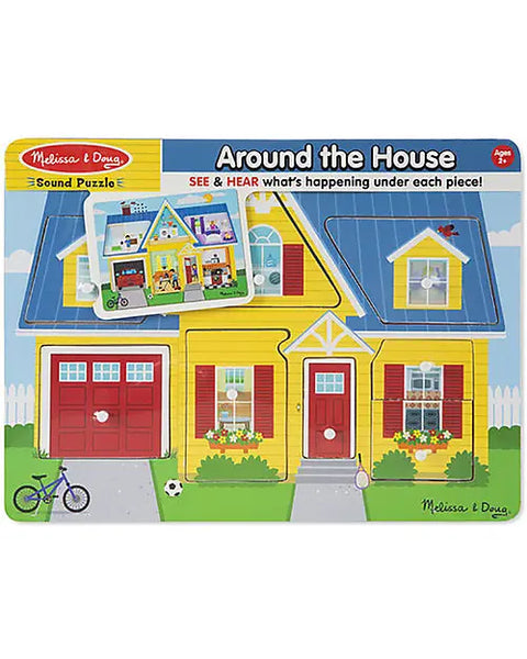 Around The House Sound Puzzle (8 Pieces)