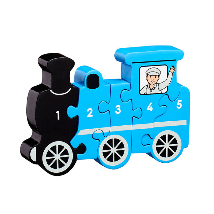 Jigsaw Puzzle 1-5 Train (5 Pieces)