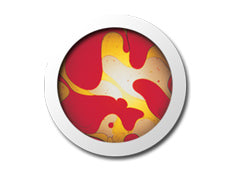 Oil Wheel - Yellow- Red