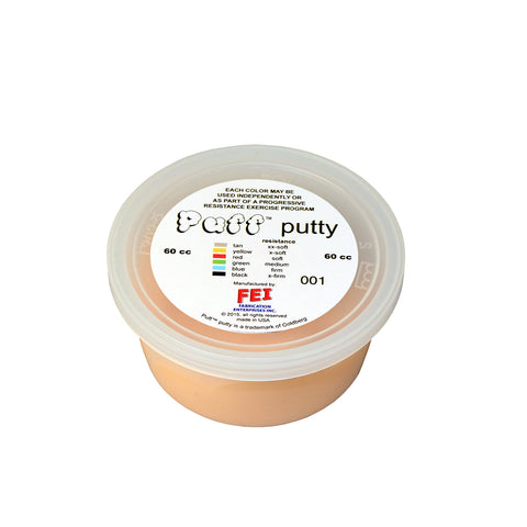 Puff LiTE™ Exercise Putty - Tan XX Soft- 60cc (2.028 OZS)
