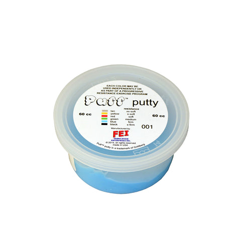 Puff LiTE™ Exercise Putty - Blue Firm - 60cc (2.028 OZS)  fine motor playtime