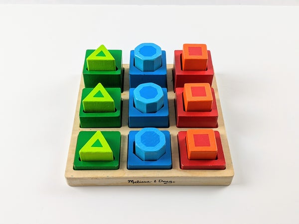 Shape Sequence Sorting Set (18 Pieces)
