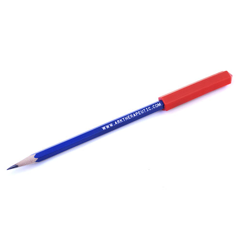 Ark's Krypto Bite Pencil Topper - Soft (Red) chewy pencil topper