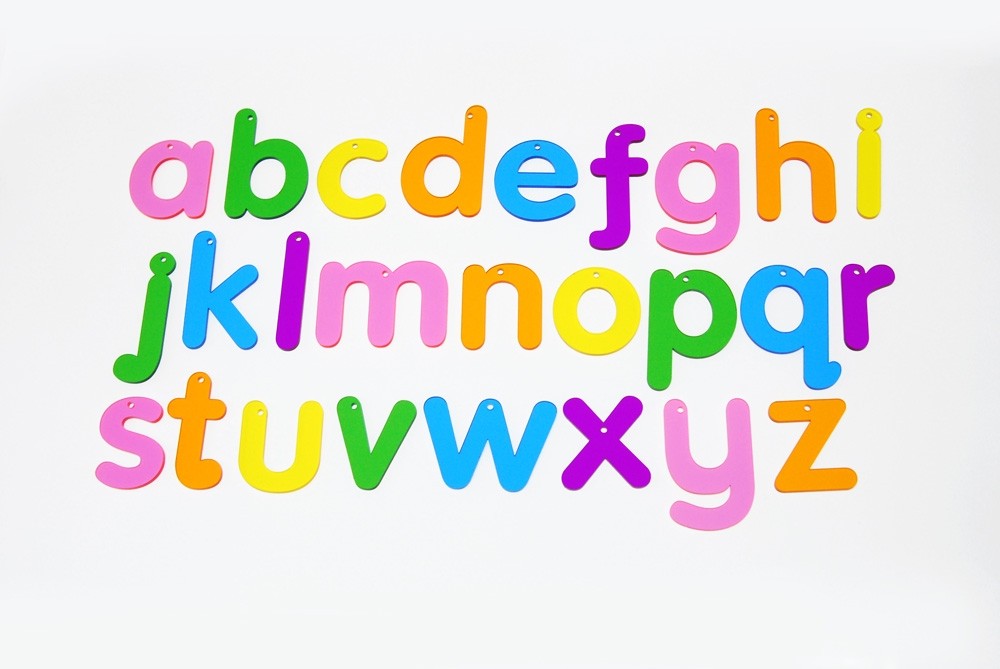 Rainbow Letters  (Pack of 26)