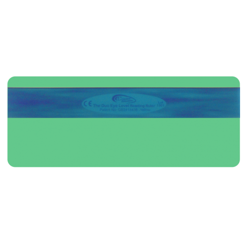 Reading Ruler Overlay Duo Window Grass Green — Thinking Toys