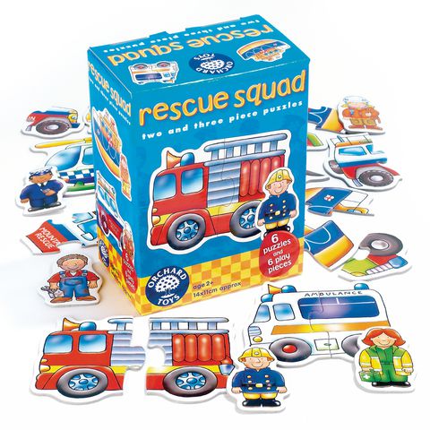 Rescue Squad (6 Puzzles - 2 & 3 Pieces)