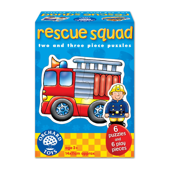 Rescue Squad (6 Puzzles - 2 & 3 Pieces)