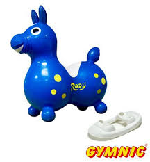 Rody Blue with Rocking Base — Thinking Toys