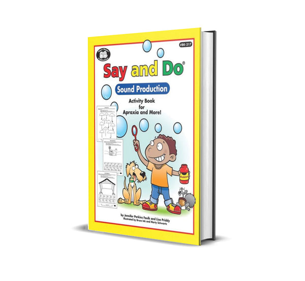 Say and Do Sound Production Flip Book and Activities