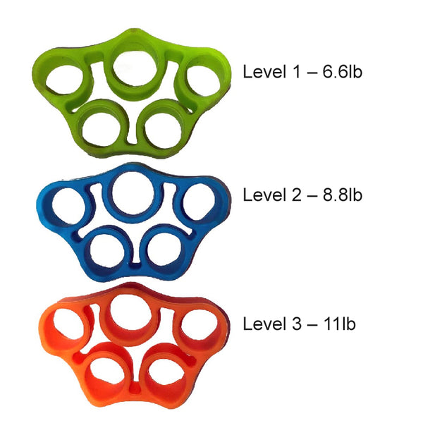 Silicon Hand Strengthener - Pack of 3