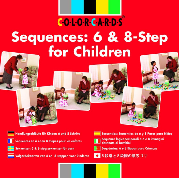Sequences - 6 & 8 Step for Children Colorcards