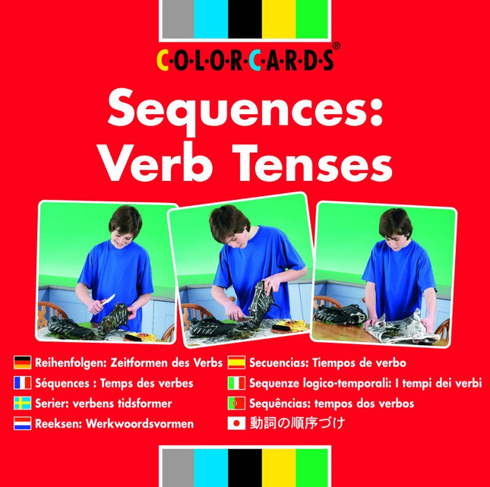 Sequences - Verb Tenses Colorcards