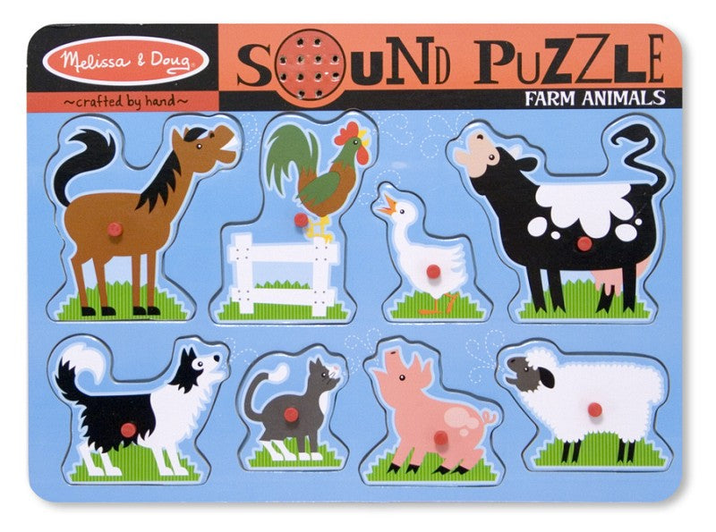 【特価商品】Farm Animals Sound Puzzle