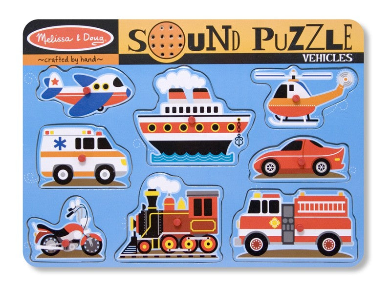 Sound Puzzle - Vehicles — Thinking Toys