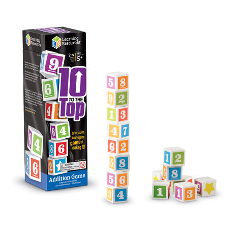 10 to the top addition game