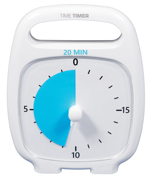 Time Timer Plus White 20 Minutes — Thinking Toys