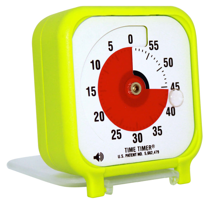 TIME TIMER AUDIBLE - PERSONAL (3 INCH) Lime Green