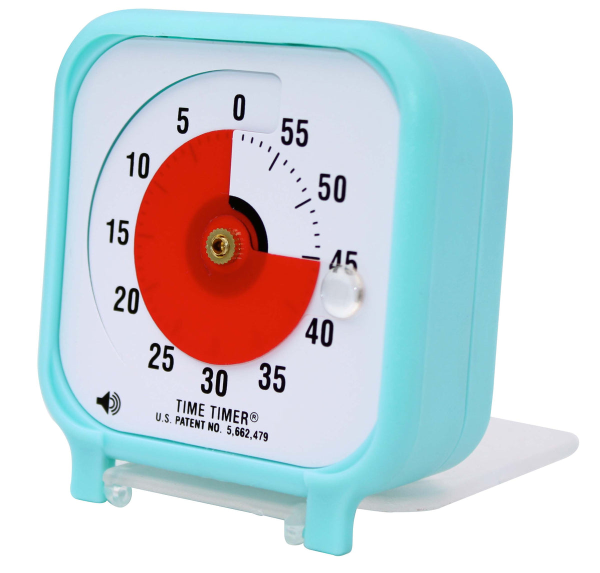 Mini Timeranger Blue TIME TIMER AUDIBLE - PERSONAL (3 INCH) Turquoise Blue — Thinking Toys