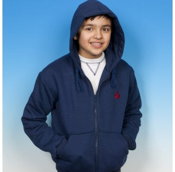 Weighted Hoody - Blue -  X-Small/Small Child
