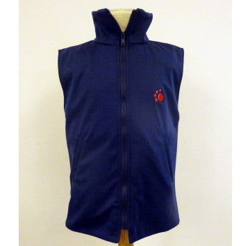 Weighted Jacket Shell Fabric with Fleece Collar - Child Large 30" - 34" 2.5 kgs