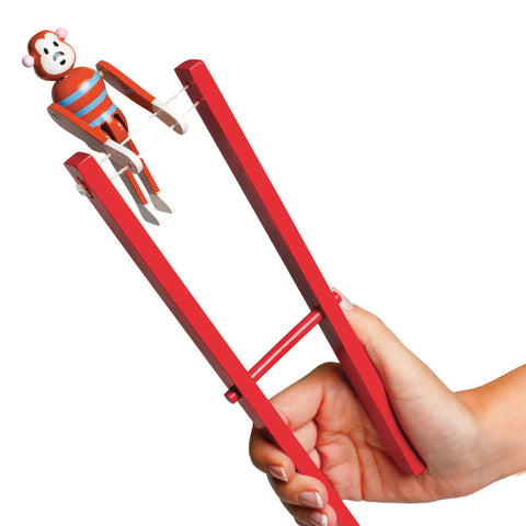 Wooden Acrobatic Monkey