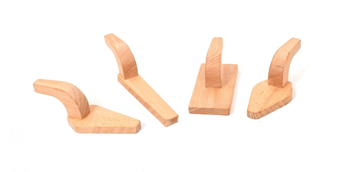 Wooden Building Tools - Set of 4