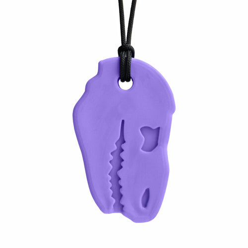 Ark's Dino Bite Chew Necklace - XXT (Lavender) oral motor chew