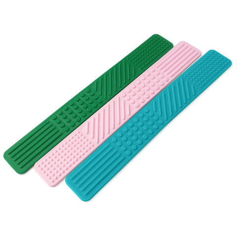 ARK's Flat Textured Spoon (3 Pack) lip control